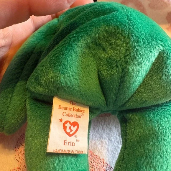 Ty Erin the Bear Beanie Baby - Picture 4 of 5